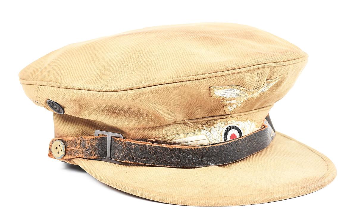 GERMAN WWII LUFTWAFFE HERMANN MEYER TROPICAL HAT.