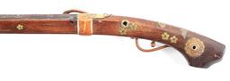 (A) JAPANESE TANEGASHIMA MATCHLOCK RIFLE.