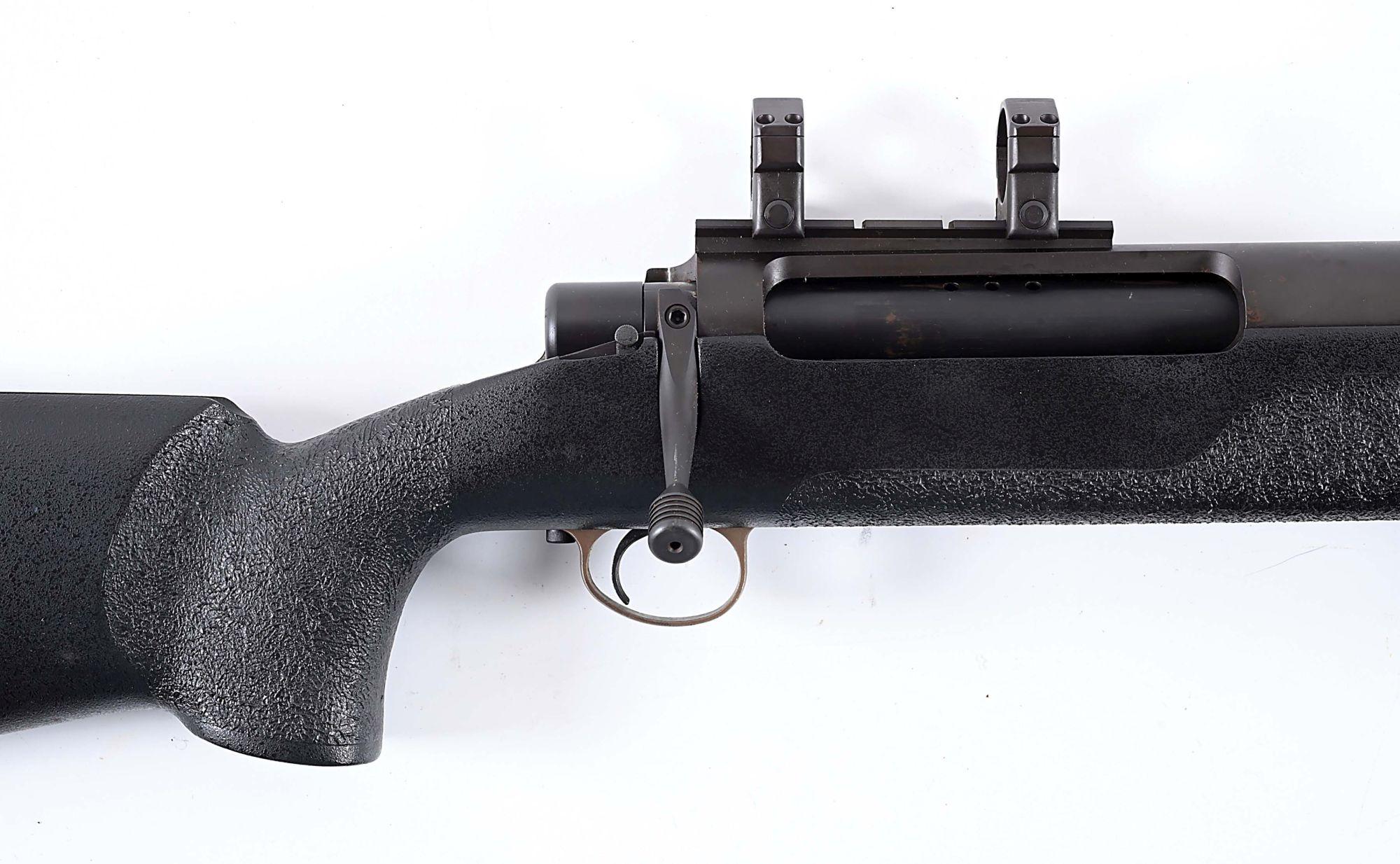 (M) G. MCMILLAN & CO. M87 LONG RANGE BOLT ACTION SINGLE SHOT .50 BMG RIFLE.