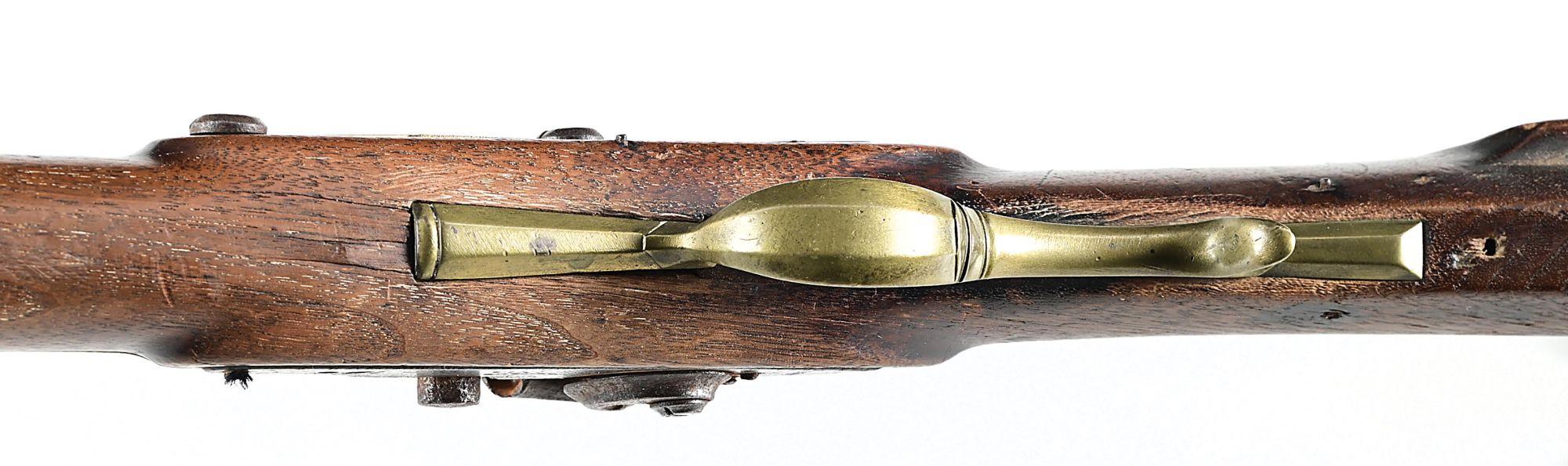 (A) RARE TYPE II VIRGINIA MANUFACTORY PERCUSSION CONVERTED RIFLE DATED 1817.