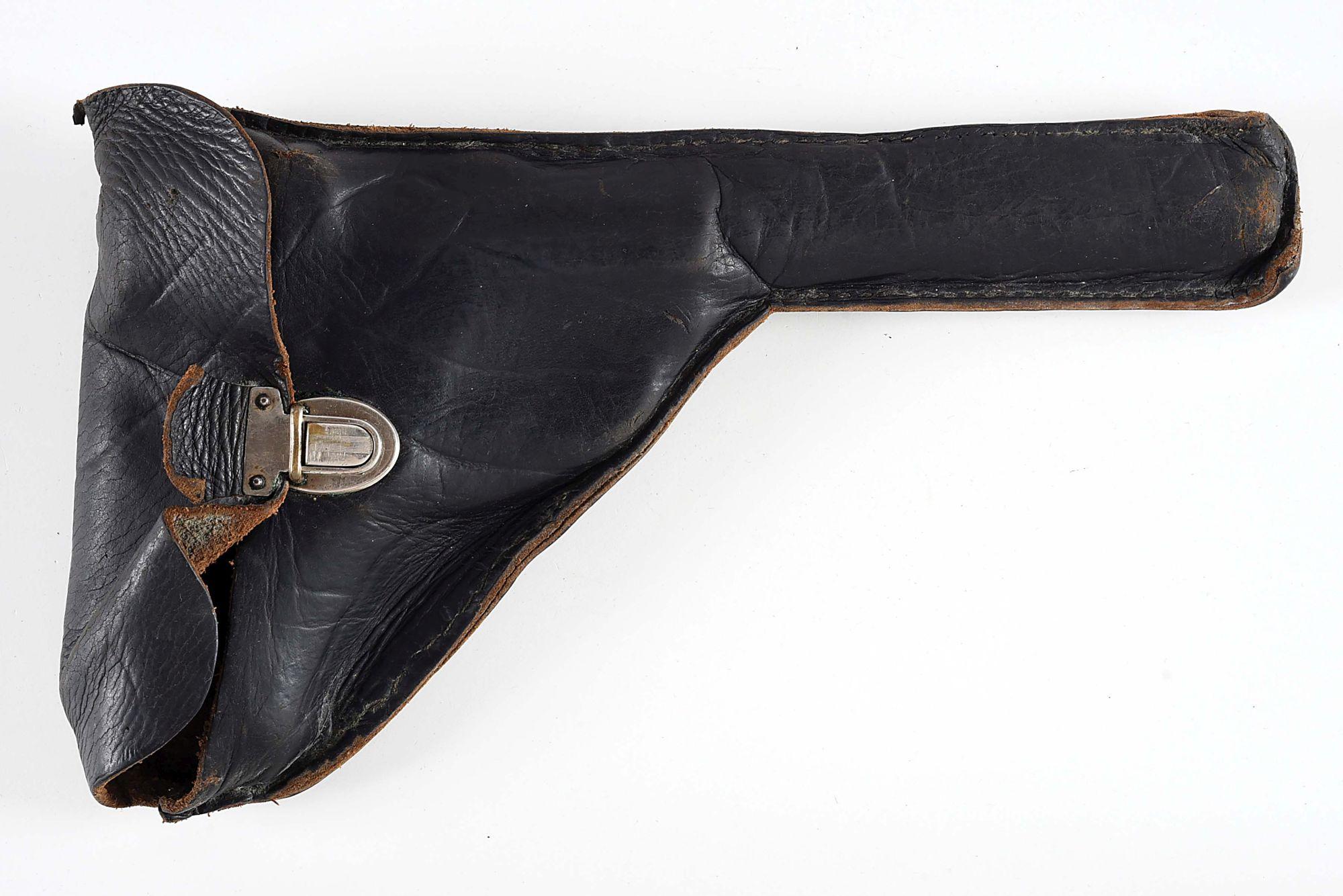 (C) 1917 DATED DWM MODEL 1914 NAVY LUGER SEMI AUTOMATIC PISTOL.