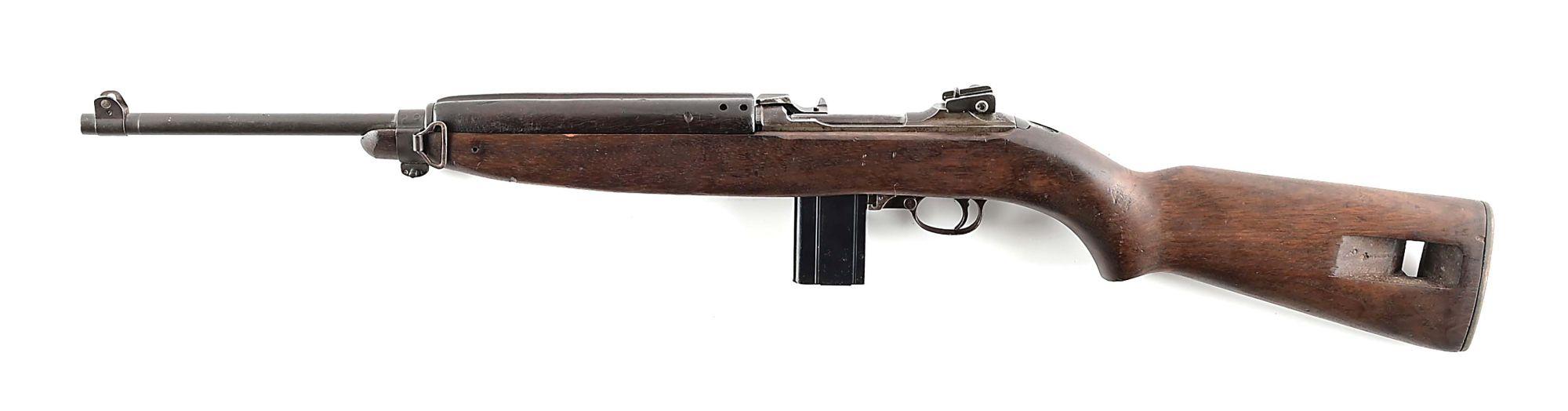 (C) WINCHESTER M1 SEMI-AUTOMATIC CARBINE.