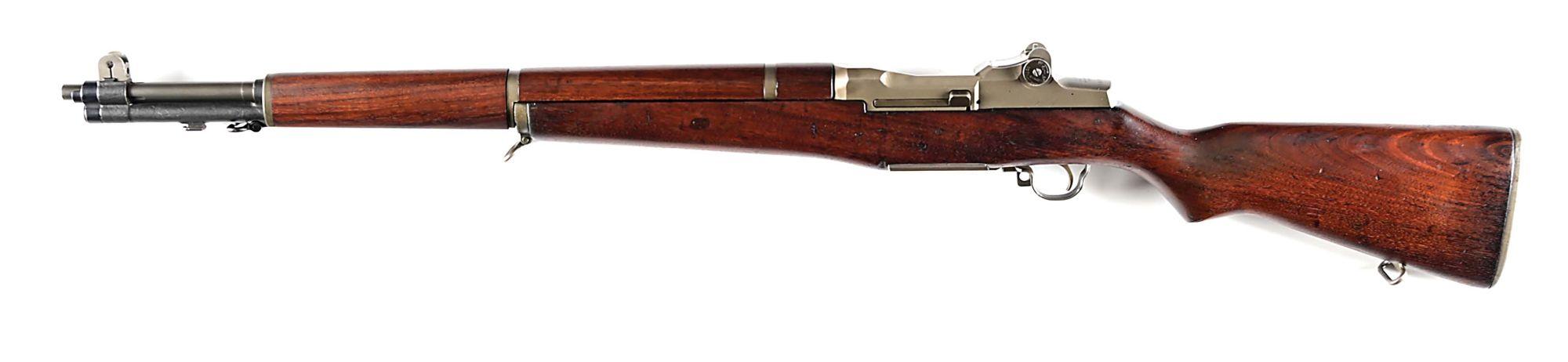 (C) SPRINGFIELD M1 GARAND SEMI-AUTOMATIC RIFLE.