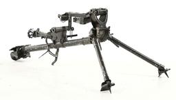 OUTSTANDING SWISS MG-11 MAXIM MACHINE GUN TRIPOD IN ORIGINAL CRATE WTH ADAPTERS FOR MAXIM AND VICKER