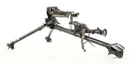 OUTSTANDING SWISS MG-11 MAXIM MACHINE GUN TRIPOD IN ORIGINAL CRATE WTH ADAPTERS FOR MAXIM AND VICKER