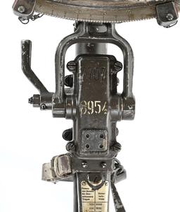 OUTSTANDING SWISS MG-11 MAXIM MACHINE GUN TRIPOD IN ORIGINAL CRATE WTH ADAPTERS FOR MAXIM AND VICKER