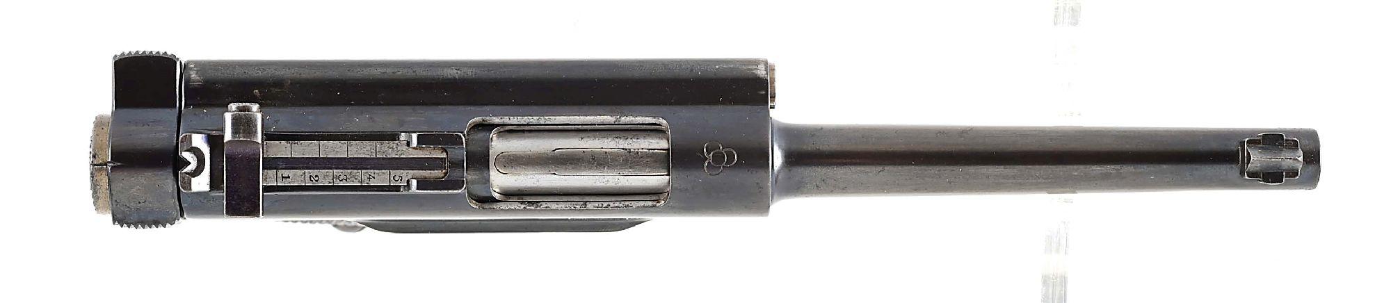 (C) KOISHIKAWA GRANDPA NAMBU SEMI-AUTOMATIC PISTOL WITH STOCK HOLSTER.