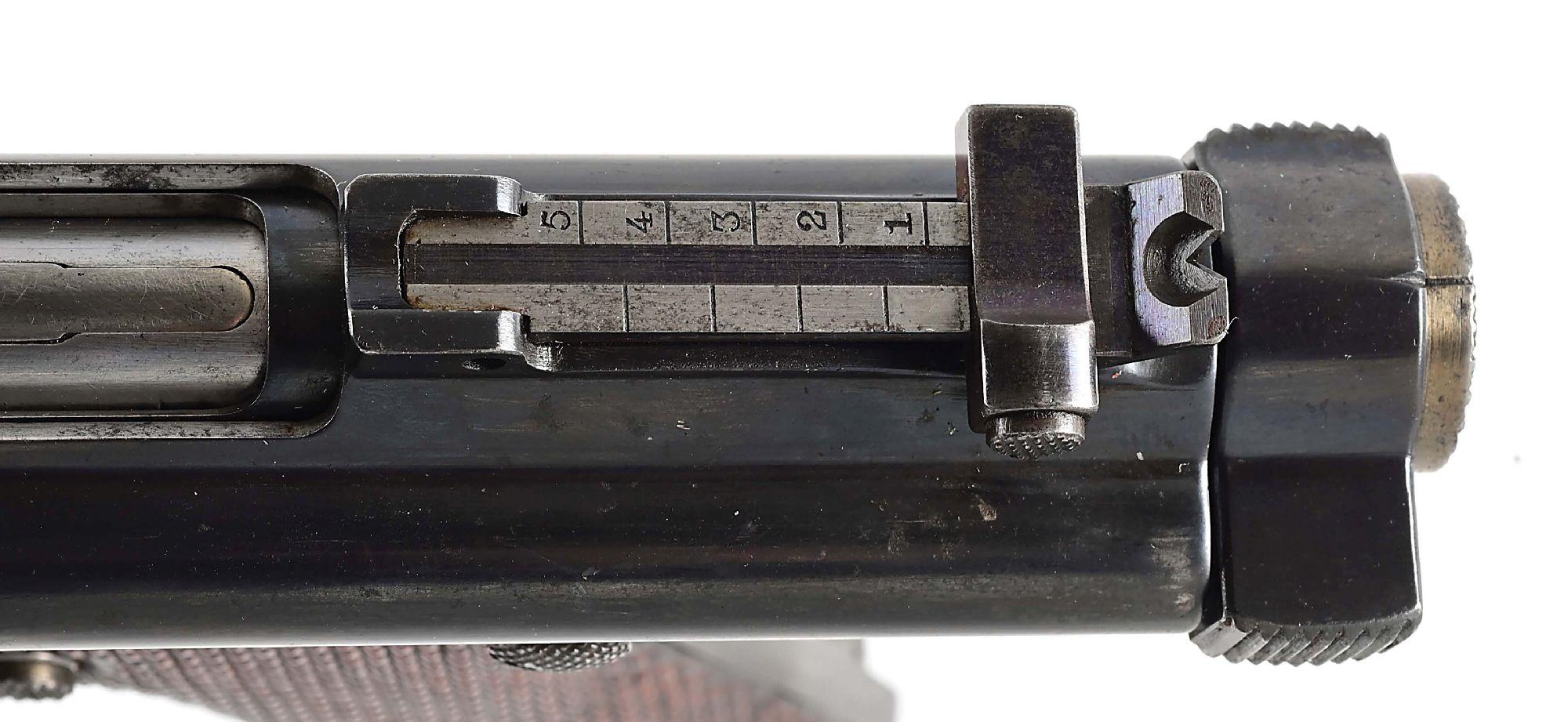 (C) KOISHIKAWA GRANDPA NAMBU SEMI-AUTOMATIC PISTOL WITH STOCK HOLSTER.