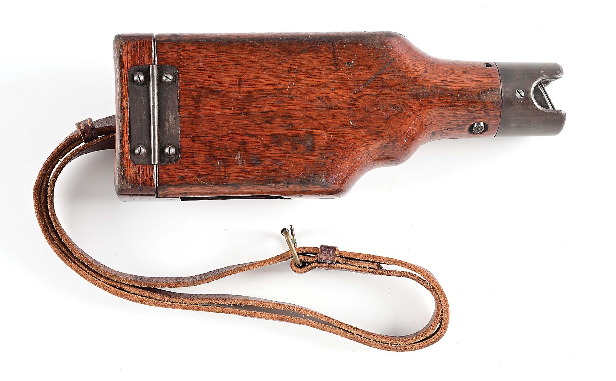 (C) KOISHIKAWA GRANDPA NAMBU SEMI-AUTOMATIC PISTOL WITH STOCK HOLSTER.