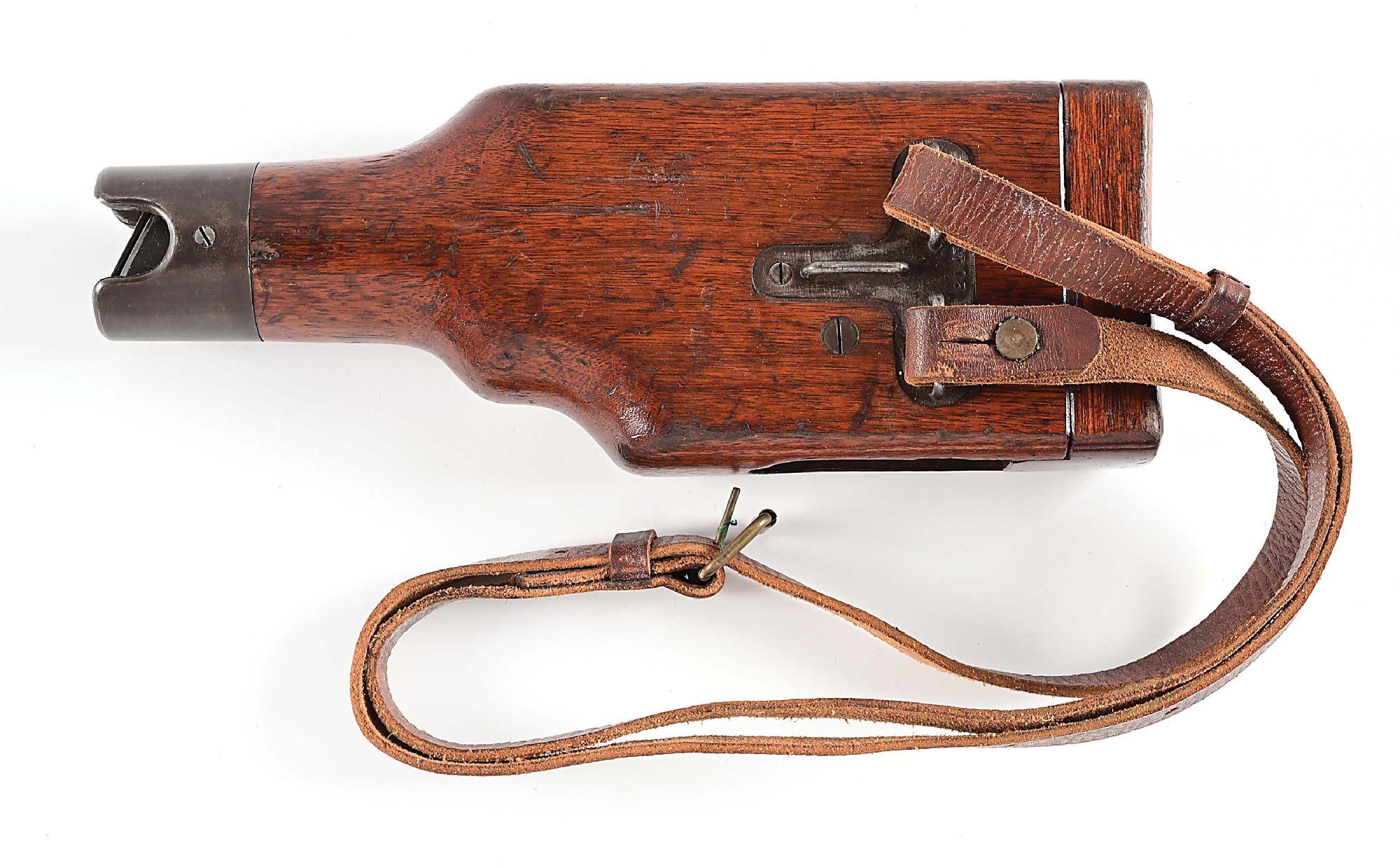 (C) KOISHIKAWA GRANDPA NAMBU SEMI-AUTOMATIC PISTOL WITH STOCK HOLSTER.