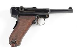 (C) RARE MANUFRANCE IMPORTER MARKED BARREL DWM 1906 COMMERCIAL LUGER.