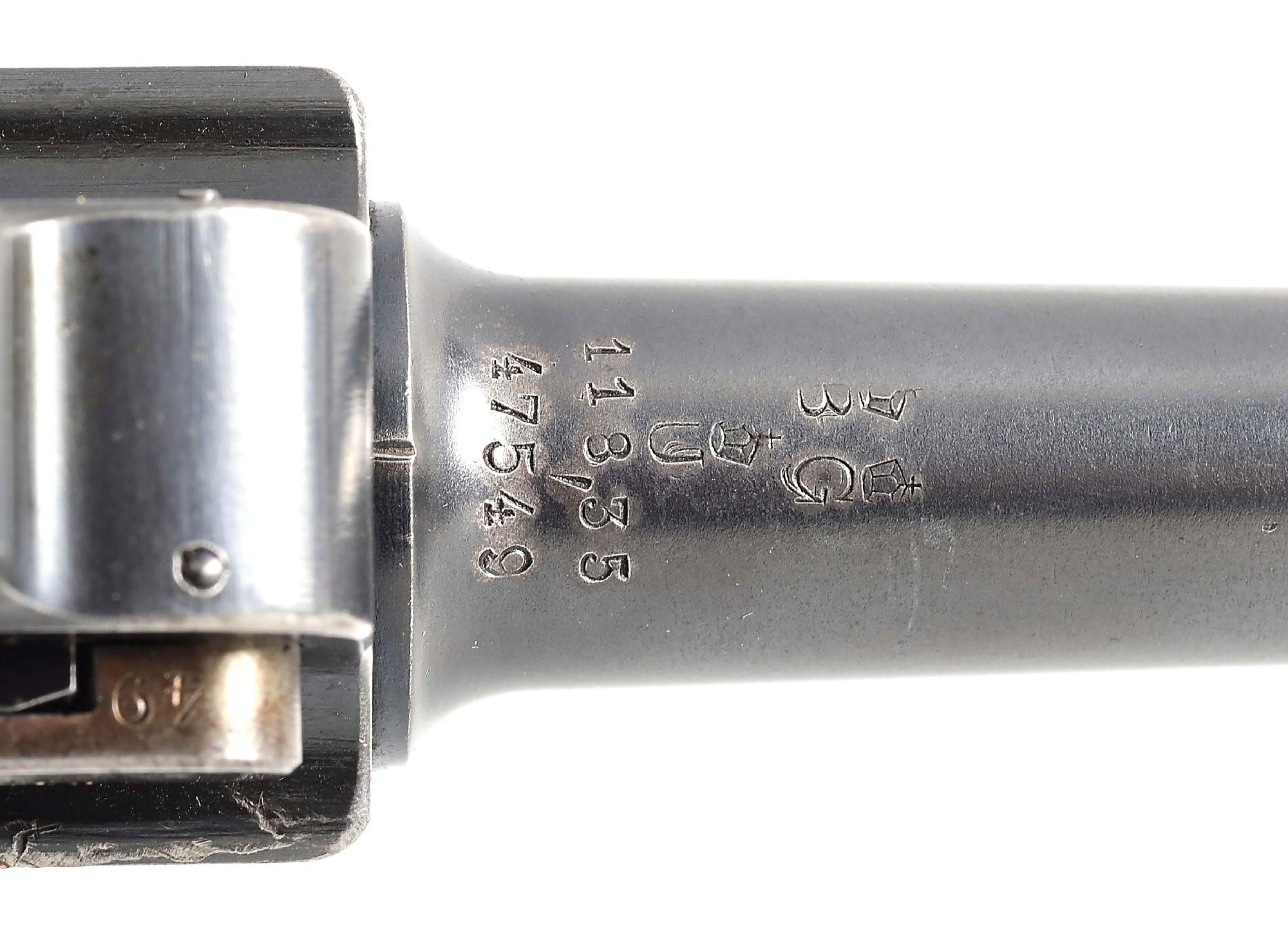 (C) RARE MANUFRANCE IMPORTER MARKED BARREL DWM 1906 COMMERCIAL LUGER.