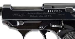 (C) RARE SWEDISH CONTRACT PRE-WAR WALTHER MODEL HP SEMI AUTOMATIC PISTOL.