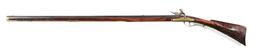 (A) BUCKS COUNTY FLINTLOCK KENTUCKY RIFLE ATTRIBUTED TO JOHN SHULER.