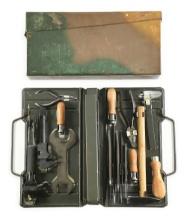 NEAR MINT 1938 DATED ORIGINAL WWII GERMAN ARMORER’S MG-34 MACHINE GUN FIELD MAINTENANCE KIT IN ORIGI