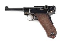 (C) RARE MANUFRANCE IMPORTER MARKED BARREL DWM 1906 COMMERCIAL LUGER.