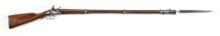 (A) FINE FRENCH FLINTLOCK OFFICER'S FUSIL BY JOSEPH DUMAREST, WITH BAYONET