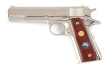 (M) DOCUMENTED FACTORY SAMPLE COLT MINNESOTA STATE POLICE COMMEMORATIVE GOVERNMENT MODEL .45 ACP SEM