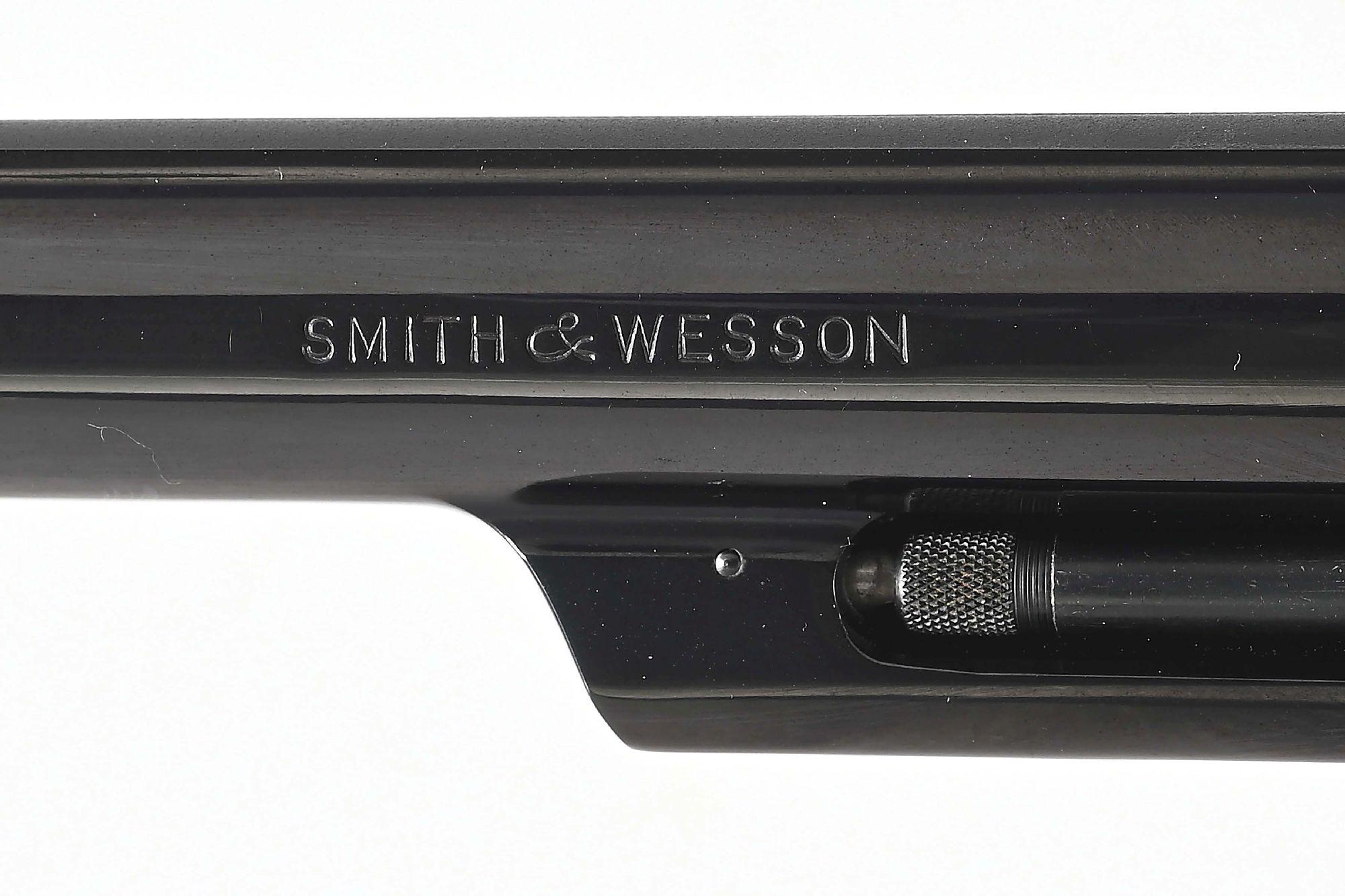 (C) SMITH & WESSON PRE-MODEL 29 .44 MAGNUM DOUBLE ACTION REVOLVER.