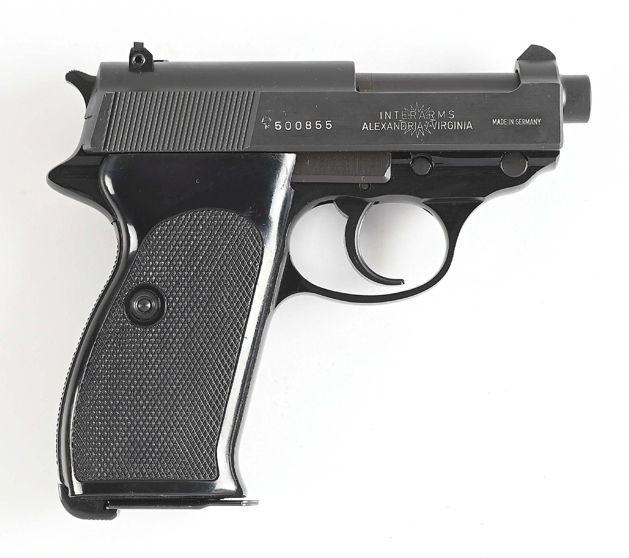 (M) WALTHER P.38K 9MM SEMI-AUTOMATIC PISTOL WITH CASE.
