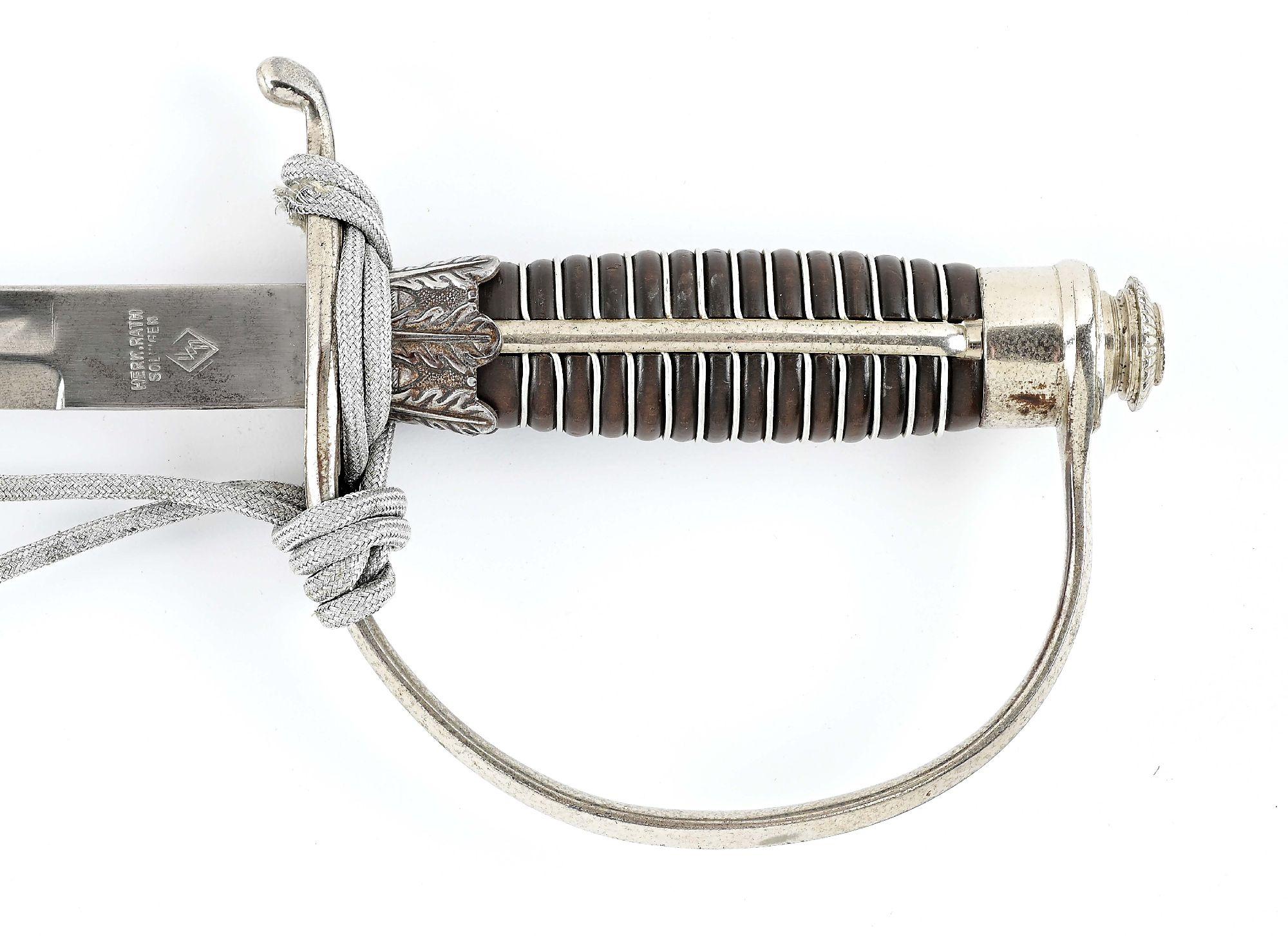 LOT OF 2: THIRD REICH SS AND SS POLIZEI SWORDS.