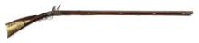 (A) FLINTLOCK KENTUCKY RIFLE.