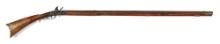 (A) LEHIGH VALLEY "JS" FLINTLOCK KENTUCKY RIFLE ATTRIBUTED TO JOHN SCHNEIDER