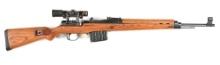 (C) BERLIN-LUBECKER DUV 44 CODE G.43 SEMI-AUTOMATIC SNIPER RIFLE.
