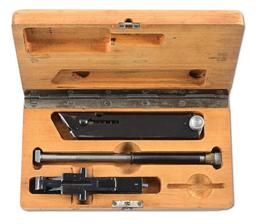PRE-WAR CASED ERMA .22 LUGER CONVERSION KIT.