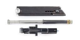 PRE-WAR CASED ERMA .22 LUGER CONVERSION KIT.