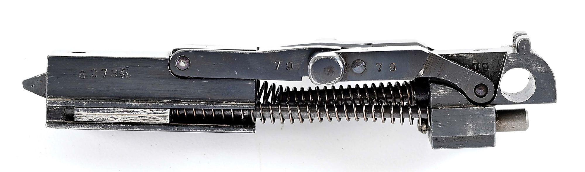 PRE-WAR CASED ERMA .22 LUGER CONVERSION KIT.