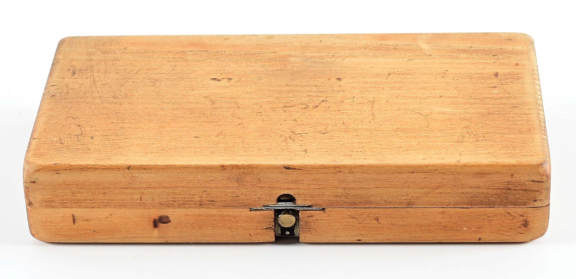 PRE-WAR CASED ERMA .22 LUGER CONVERSION KIT.