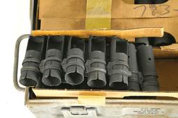 LOT OF LINKS AND FEED CHUTES FOR THE M60 AND 20MM VULCAN.