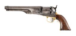 (A) EARLY COLT 1861 NAVY SINGLE ACTION PERCUSION REVOLVER.