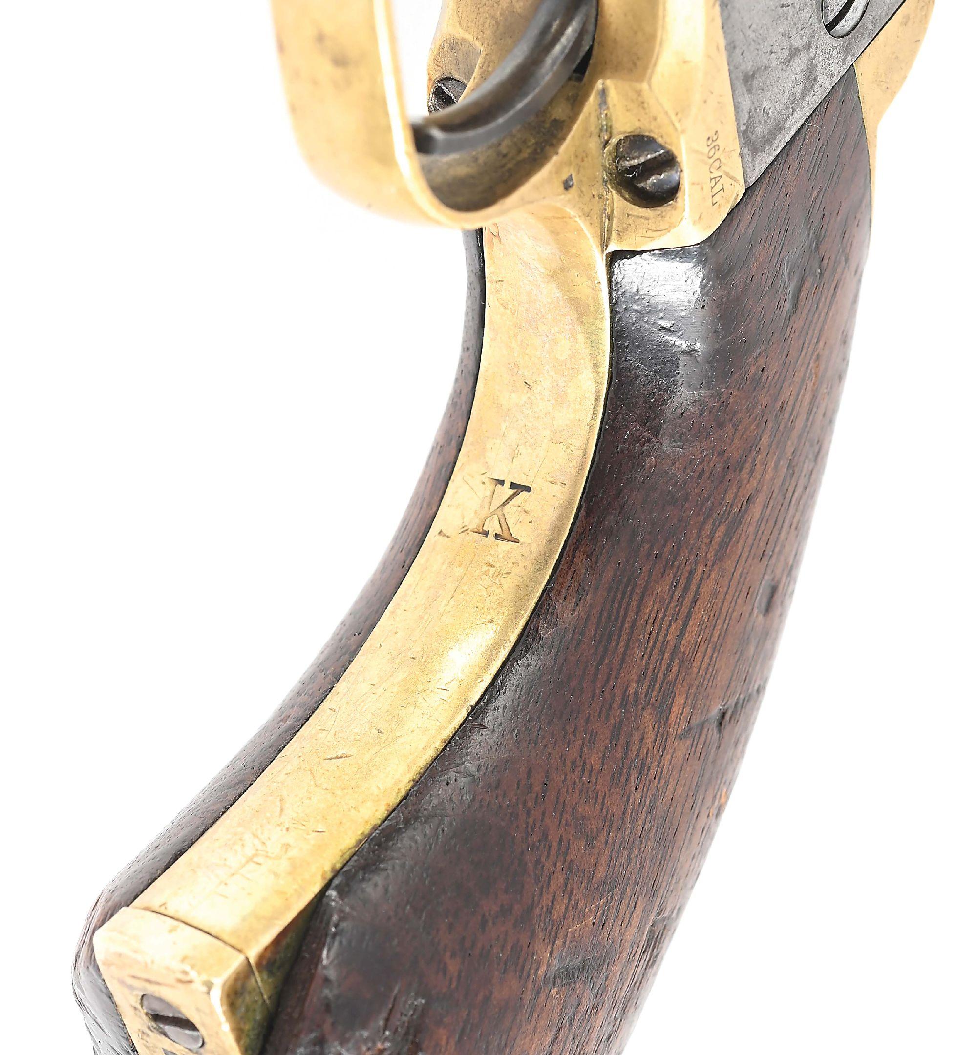 (A) EARLY COLT 1861 NAVY SINGLE ACTION PERCUSION REVOLVER.