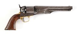 (A) EARLY COLT 1861 NAVY SINGLE ACTION PERCUSION REVOLVER.