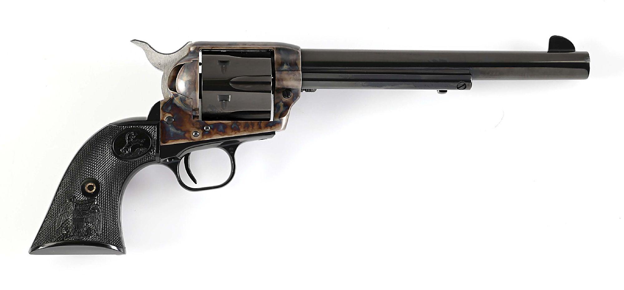 (M) 3RD GENERATION COLT SINGLE ACTION ARMY REVOLVER WITH BOX.
