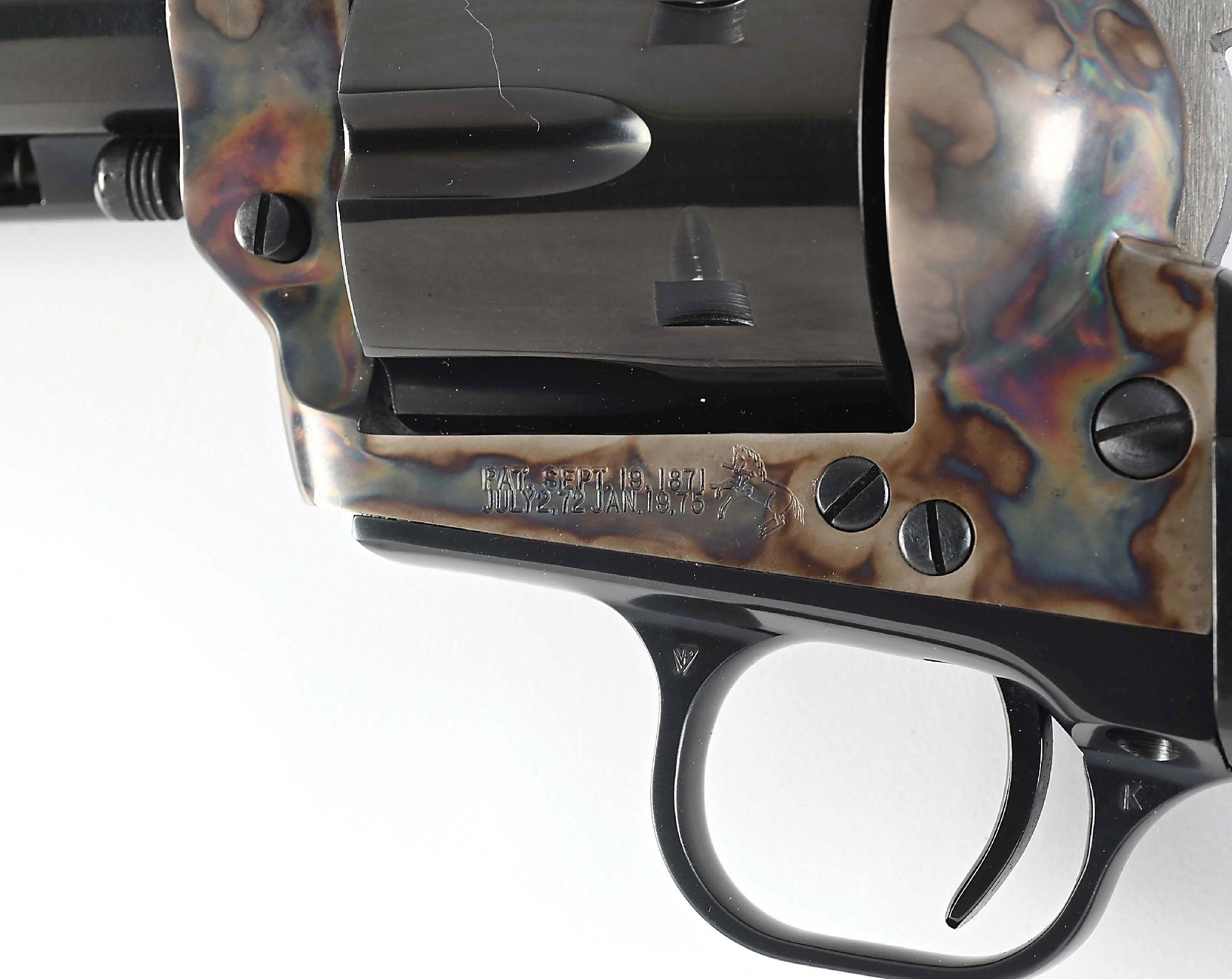 (M) 3RD GENERATION COLT SINGLE ACTION ARMY REVOLVER WITH BOX.