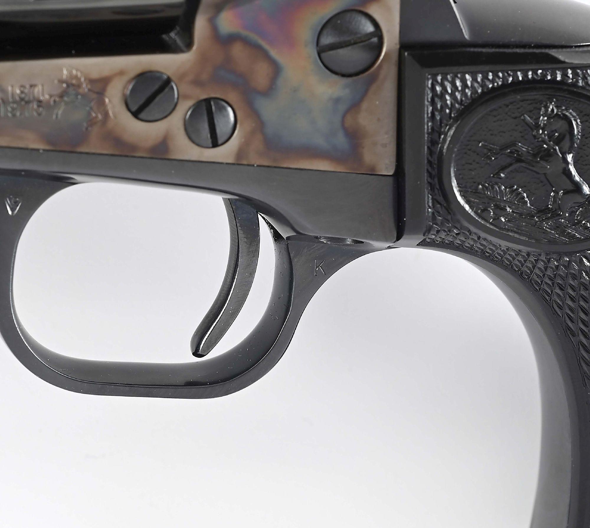 (M) 3RD GENERATION COLT SINGLE ACTION ARMY REVOLVER WITH BOX.