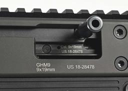 (M) B&T GHM9 9MM SEMI-AUTOMATIC PISTOL WITH CASE AND ACCESSORIES.