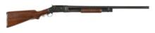 (C) WINCHESTER MODEL 97 SLIDE ACTION SHOTGUN.