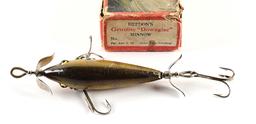 PERCH SCALE DOWAGIAC MINNOW IN THE BOX
