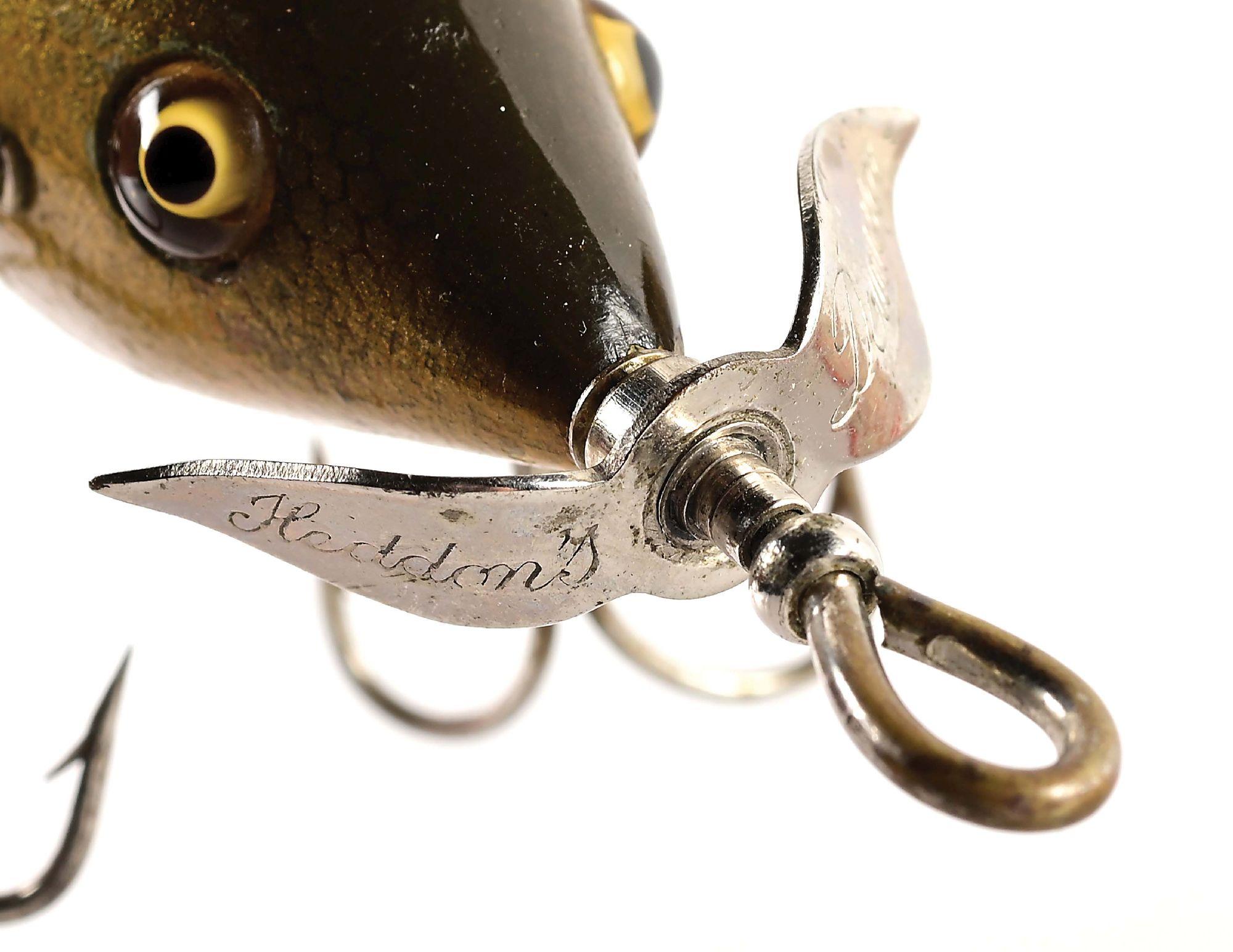 PERCH SCALE DOWAGIAC MINNOW IN THE BOX