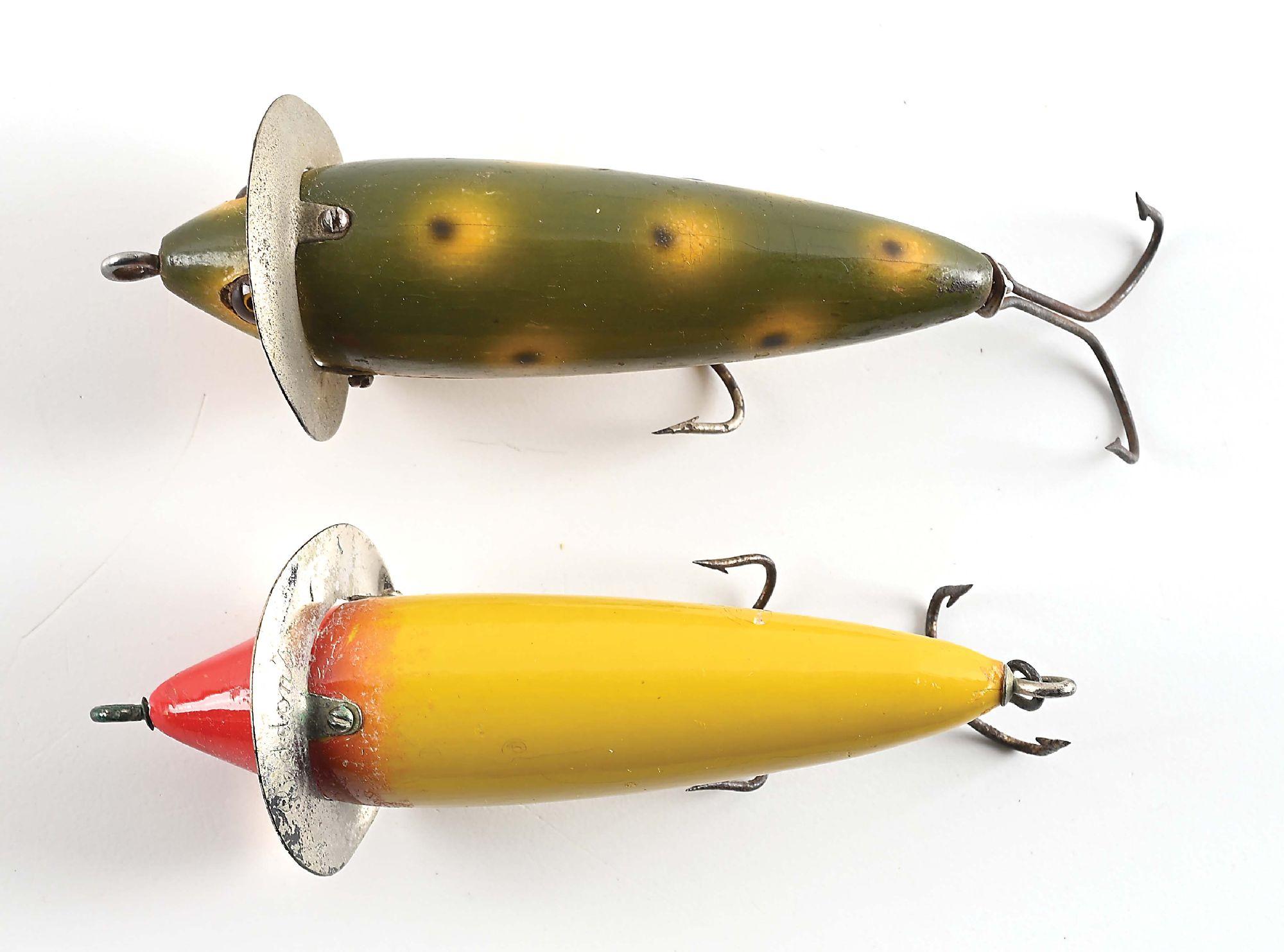 2 HEDDON 210 SURFACE DOWAGIAC BAITS