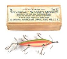 EARLY NEVERFAIL MINNOW IN RAINBOW IN BOX