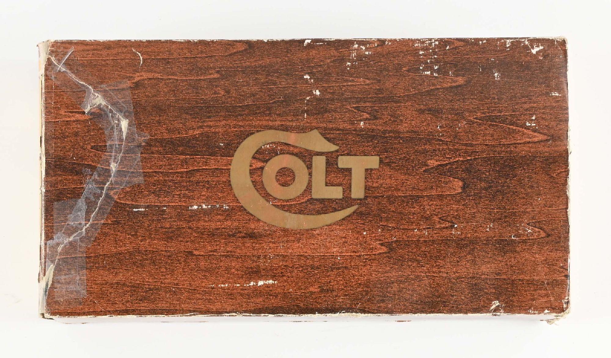 (M) COLT TROOPER MK III DOUBLE ACTION REVOLVER.