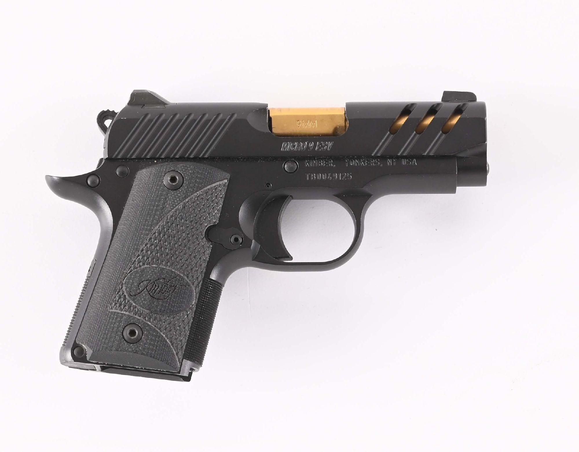 (M) KIMBER MICRO 9 ESV SEMI-AUTOMATIC PISTOL.