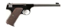 (C) PRE-WAR COLT WOODSMAN TARGET MODEL SEMI-AUTOMATIC PISTOL.