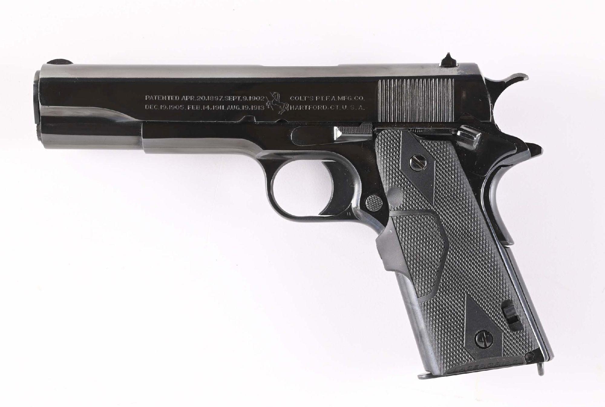 (C) COLT MODEL 1911 .45 AC SEMI-AUTOMATIC PISTOL.