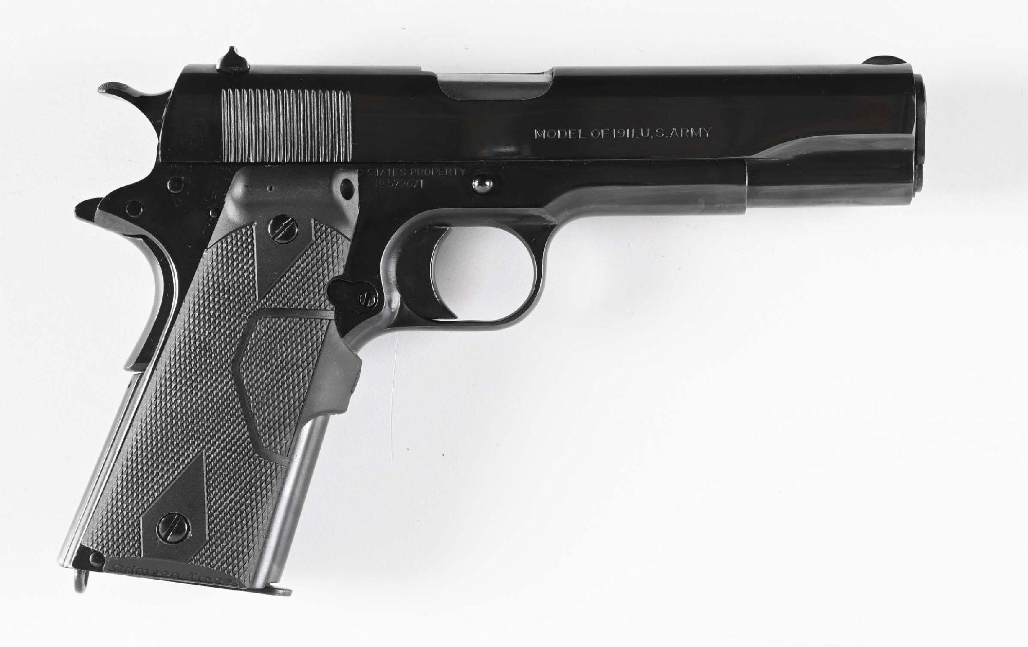 (C) COLT MODEL 1911 .45 AC SEMI-AUTOMATIC PISTOL.